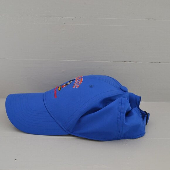 Disney Mickey Mouse Athletic Golf Hat Nike Legend91 DriFit Cap Adjustable Blue - Picture 2 of 7